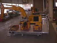 Plate-forme pour engins