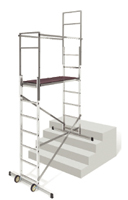echafaudage pour escalier