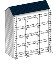 echafaudage de macon