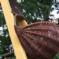 Panier pour echelle fruiti&egrave;re