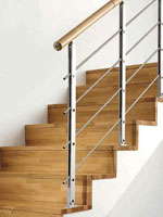 rampe d'escalier