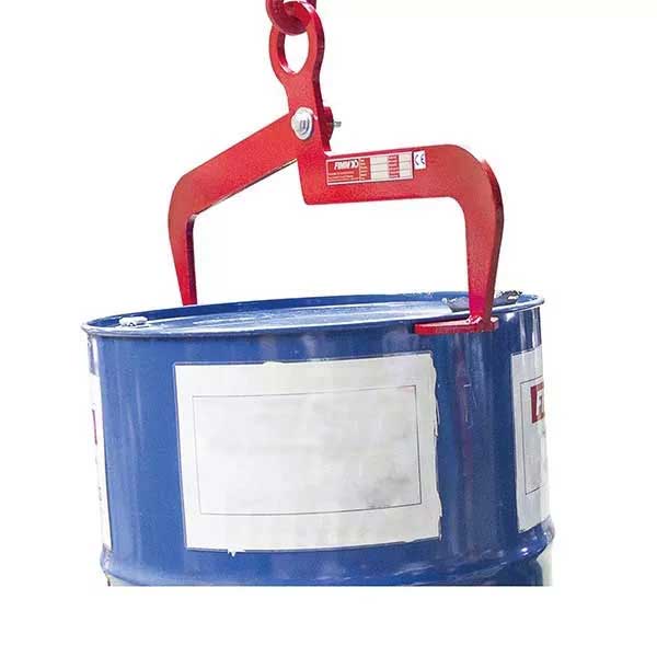Pince à Fût Automatique Verticale - Idéale Pour Lever Vos Fûts Métalliques De 220L En Toute Sécurité