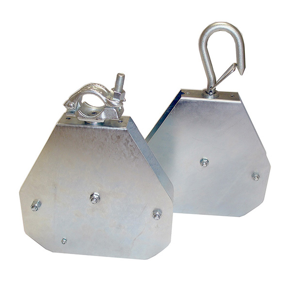 Système De Poulie De Levage à Corde - Palan 2200 Lb - Réduction D'Effort 6:1 - 15 M De Corde - Pour Bateau, Garage, Climatisation