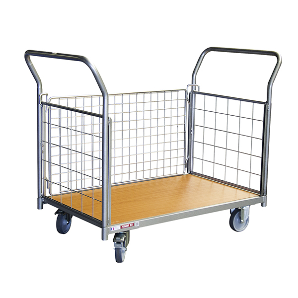 chariot modulable 3 cotes charge max 250kg