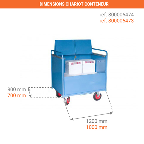 dimensions chariot 800006473