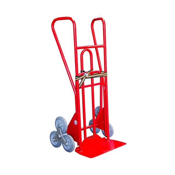 Diable 3 roues 250kg - Bavette fixe + repliable et poignées fermées