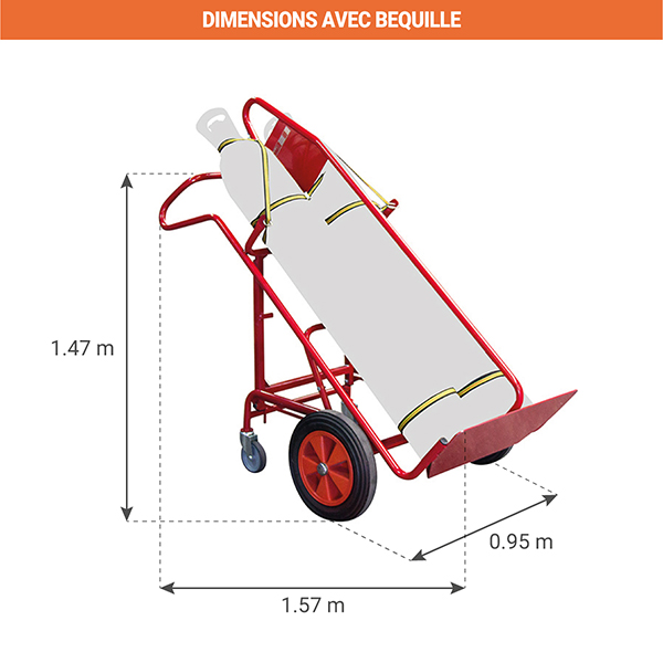 dimension diable bequille 810008295