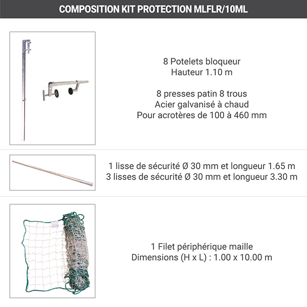 composition kit protection 10 ml MLFLR