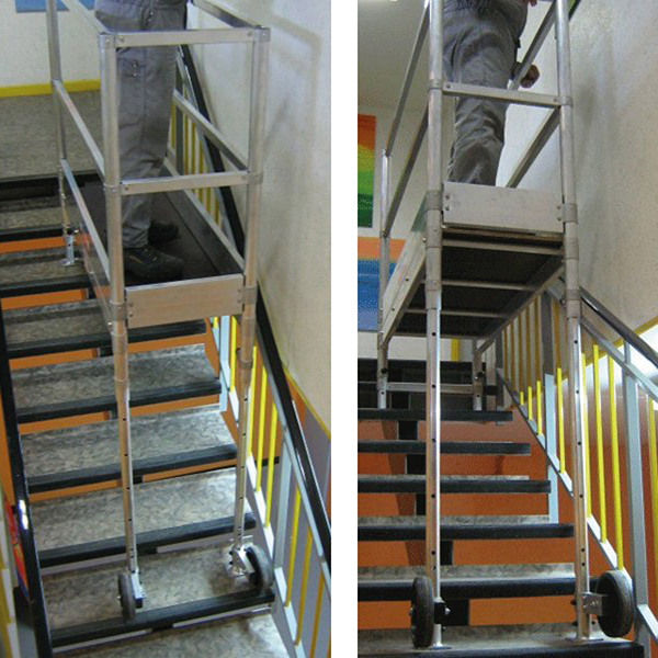 Echafaudage d'escalier pour rattraper le niveau — free download