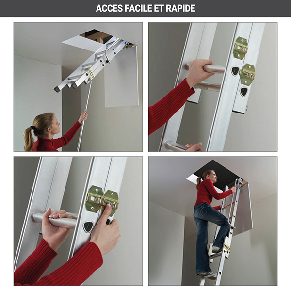 Echelle Escamotable Coulissante 3 Plans Pour Acc der Aux Combles Ou echelle-escamotable-coulissante-3-plans-pour-acc-der-aux-combles-ou