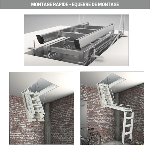 Echelle Escamotable Grande Tr mie De 1 60m