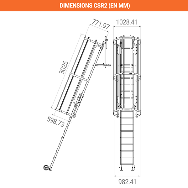 dimensions crinoline csr2