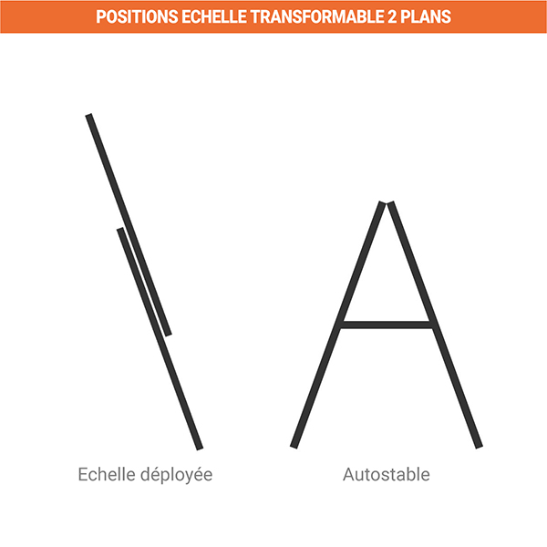 positions echelle transformable 3632