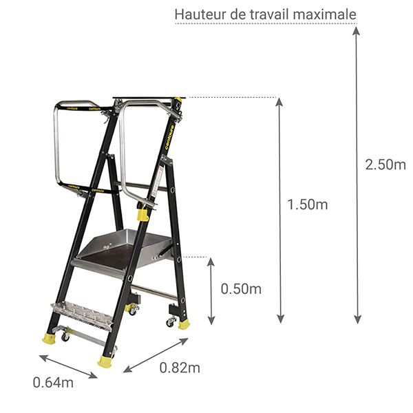 schema escabeau STEPPER 414912