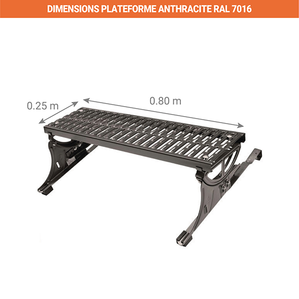 dimensions plateforme toiture 8930