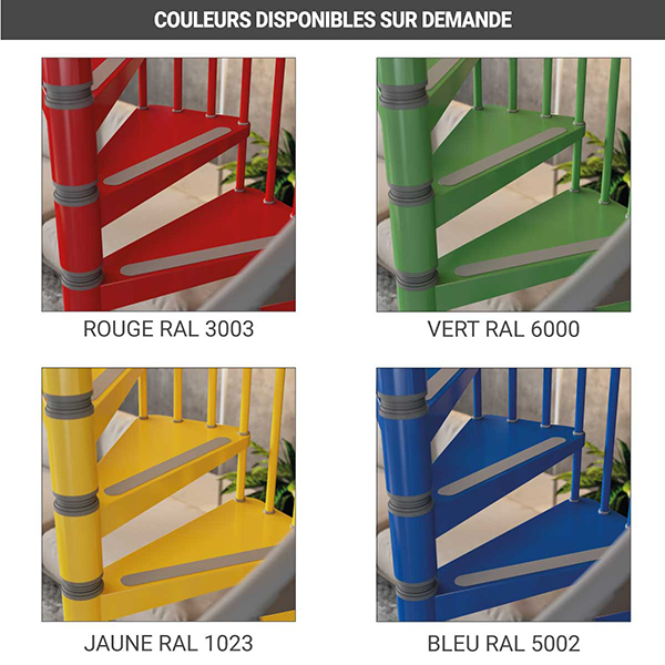 coloris disponibles escalier 912212