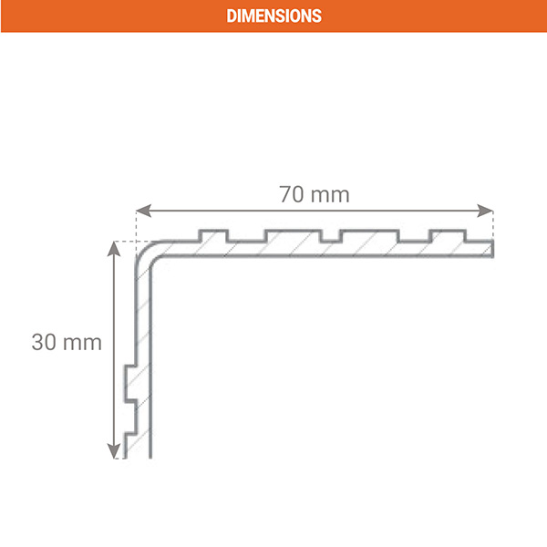 dimensions nez marche mayol 70mm
