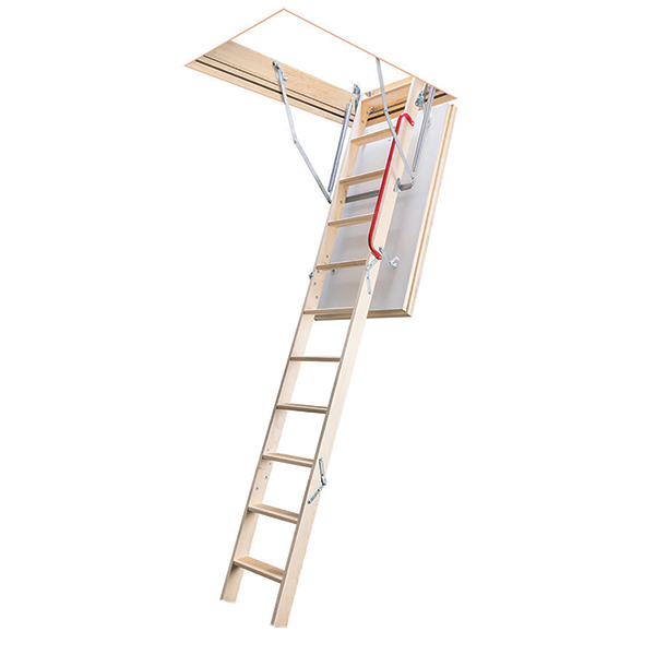 U de 0,59W/ ! m²K Escalier escamotable isolé en bois 