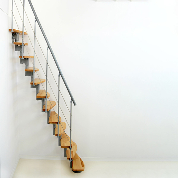 escalier design acier bois largeur 60cm maison