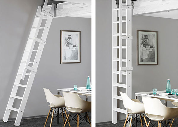 escalier meunier msp blanc