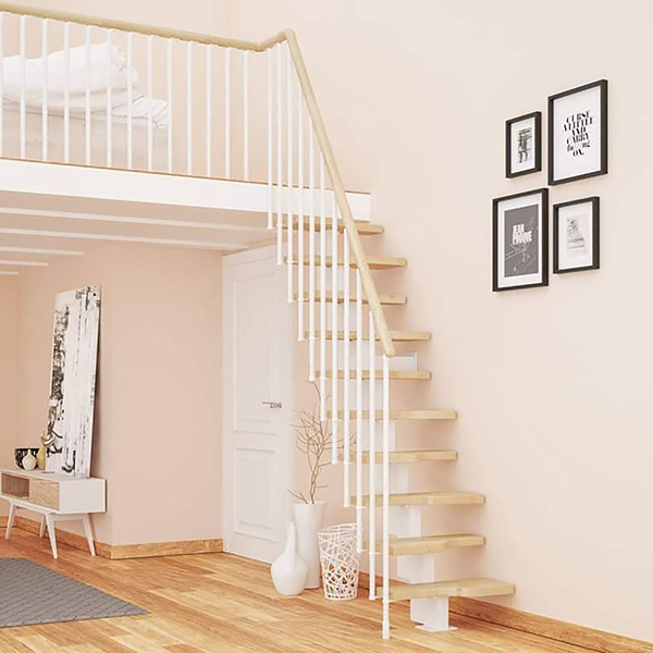 escalier mini gain place blanc