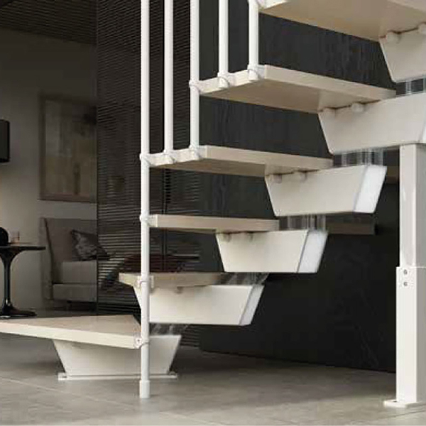 escalier tournant naturel knock