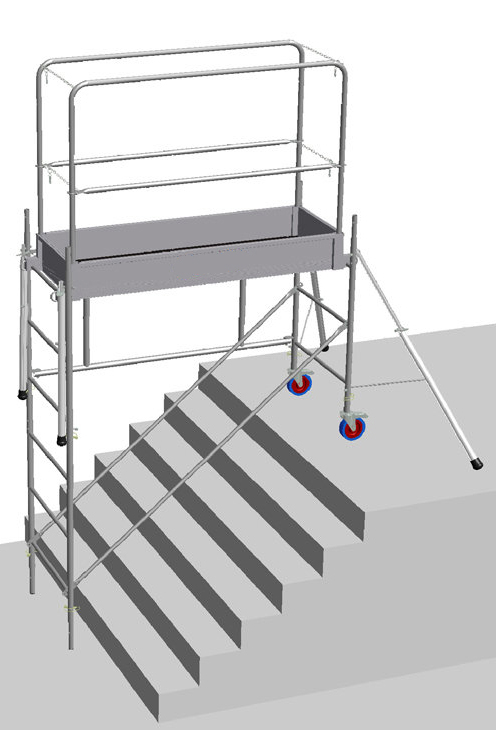 echafaudage escalier duarib