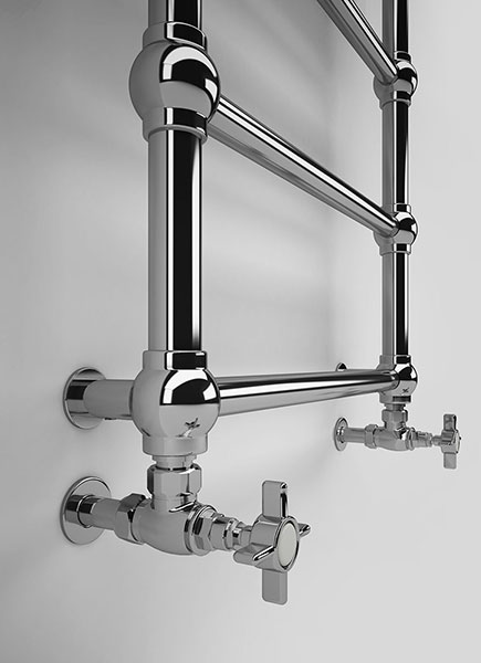 ELEGANT Badheizkörper Handtuchheizkörper 700 X 500 Mm Weiß Handtuchheizkörper Klein Für Badheizkörper Vertikal Handtuchwärmer Handtuchhalter Heizung Mit Mittelanschluss