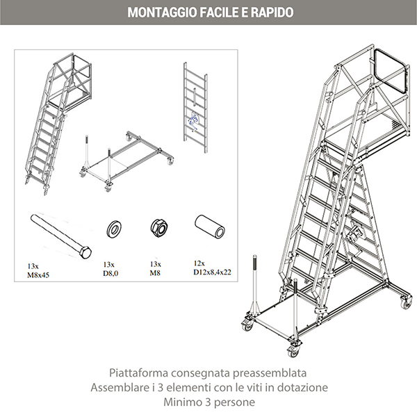 montaggio facile camion cisterna 2280