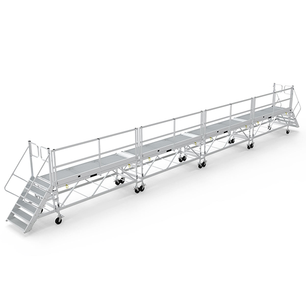 Hailo 9474-641 Piattaforma Di Carico Fissa - Rampa In Alluminio Lunga 1,50 M, Per Uso Singolo O Accoppiato, Per Caricare E Scaricare
