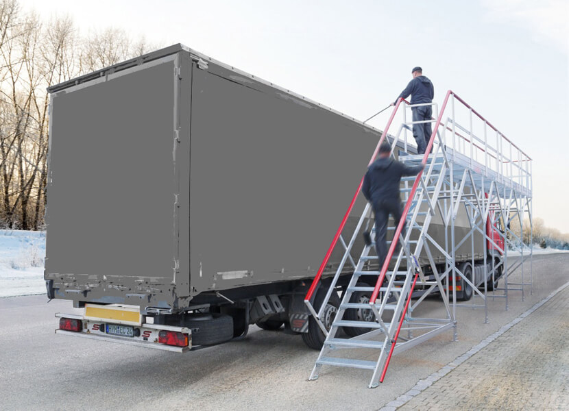 piattaforma camion