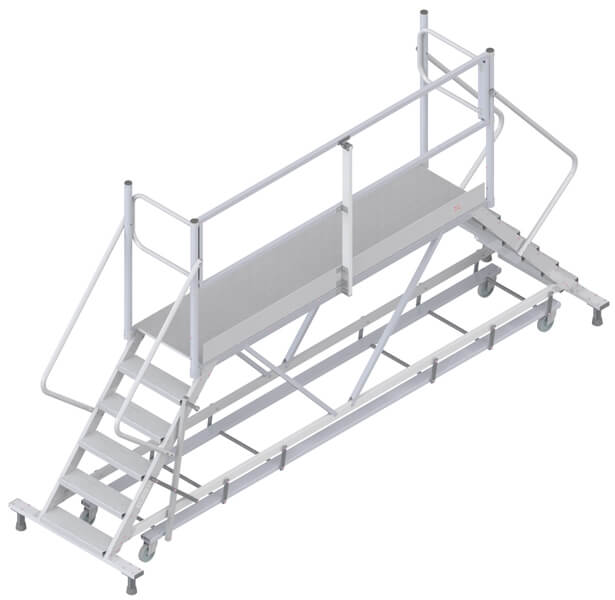 piattaforma con ruote ptfda