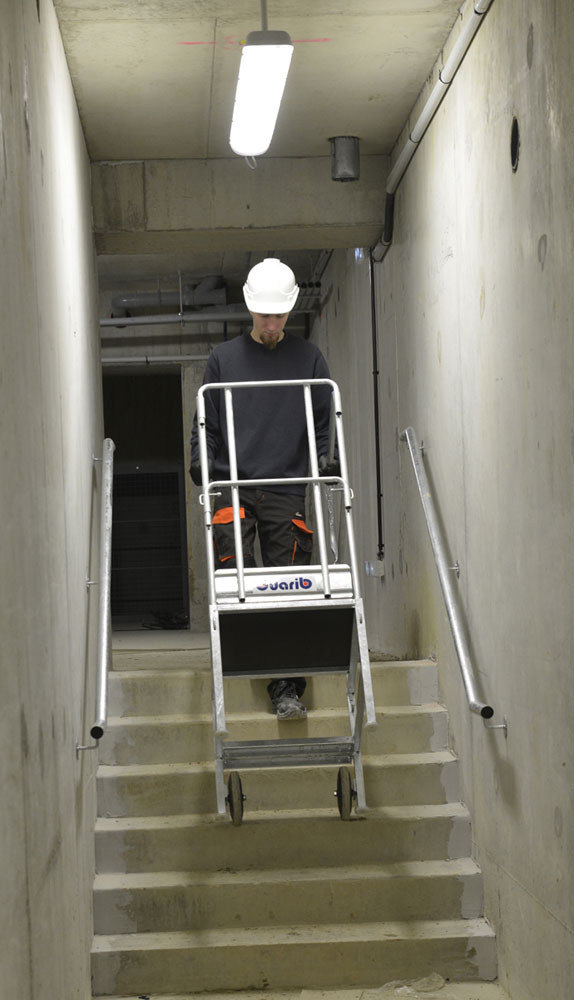 plateforme cabri escalier