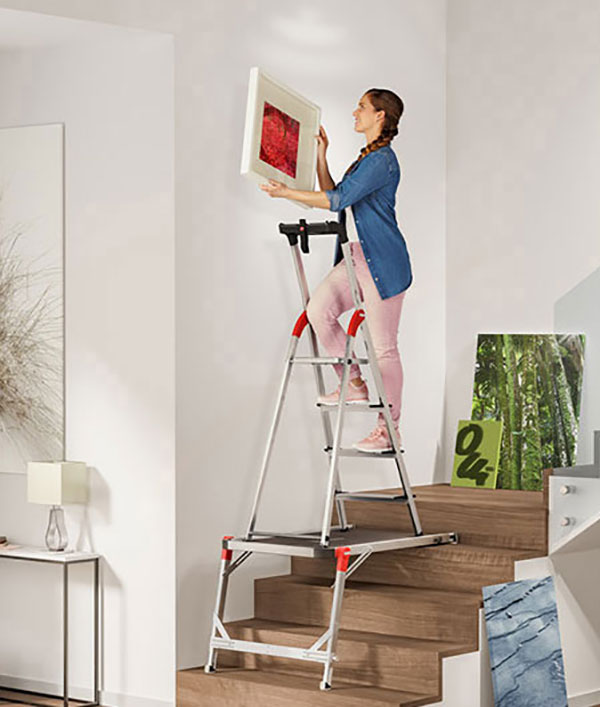 plateforme escalier hauteur situation