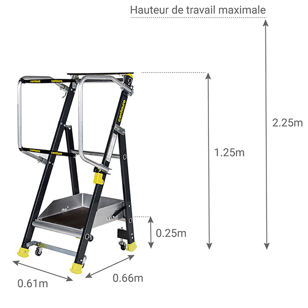 schema escabeau STEPPER 414901