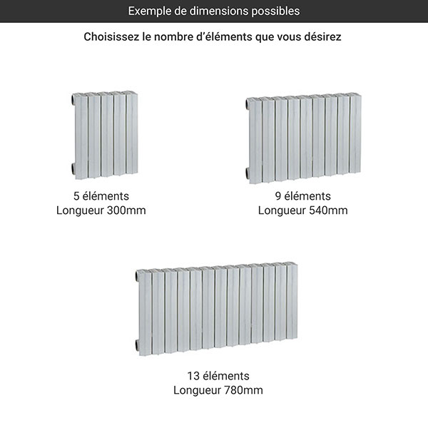 gamme radiateur fonte rideau 560