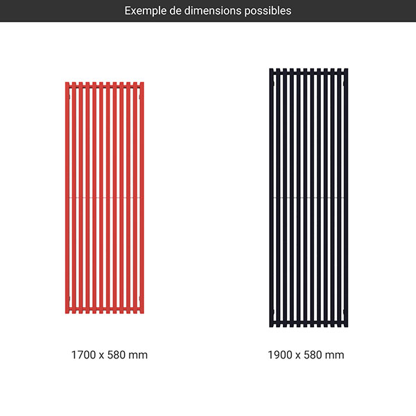 gamme radiateur trigag couleur