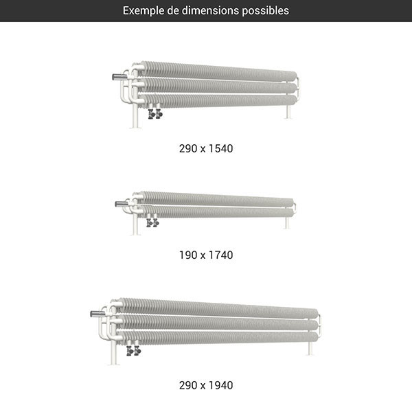 gamme seche serviettes horizontal ribbon hsd blanc