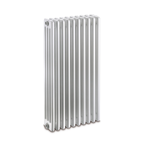 2 Supports Réglables Pour Radiateur Vertical - En Aluminium, Hauteur 8 à 13 Cm, Finition Blanche, Stable Et Solide