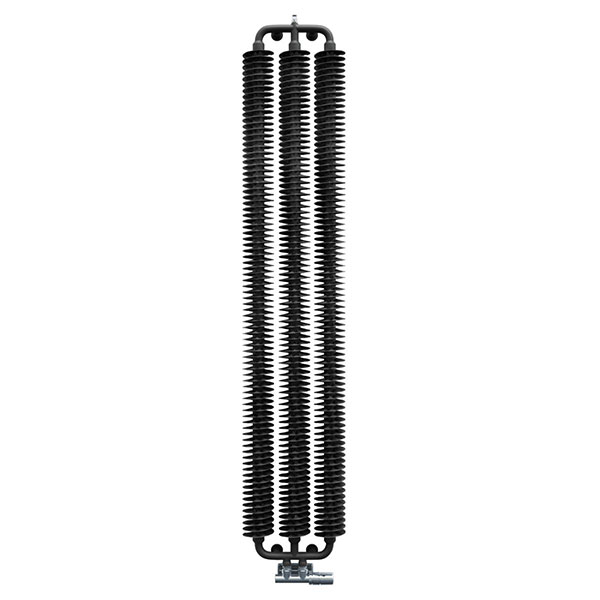 radiateur vertical design noir ribbon