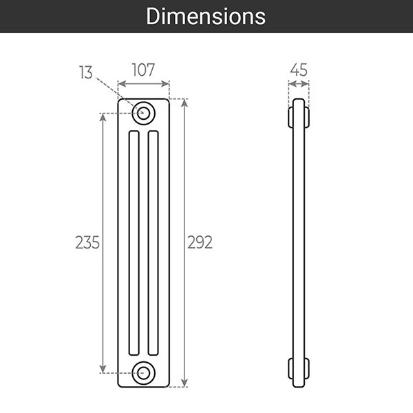 schema radiateur acier tubulaire 292 3