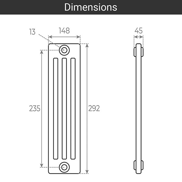 schema radiateur acier tubulaire 292 4