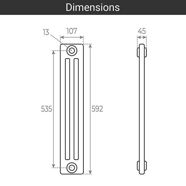 schema radiateur acier tubulaire 592 3