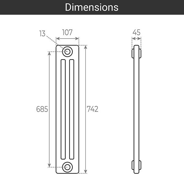 schema radiateur acier tubulaire 742 3