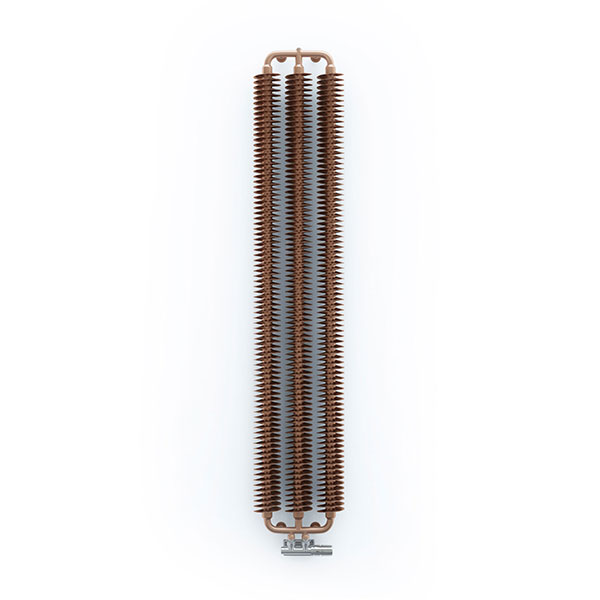 seche serviette vertical cuivre design ribbon