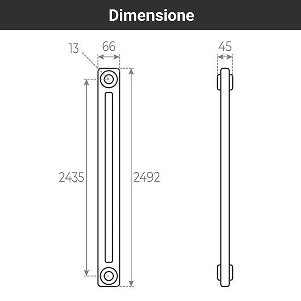 schema radiatore tubolare 2492 2