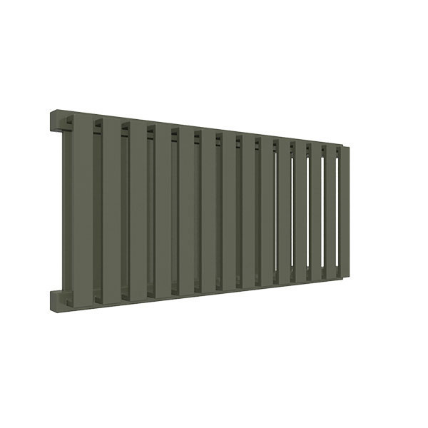 seche serviette horizontal ral6003 nemoyl