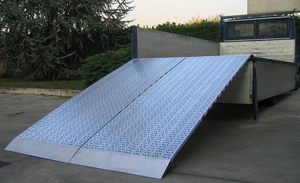 Rampa In Alluminio Per Carico Moto - Leggera E Resistente 161x18cm | Per Carrelli E Trasporti - Foto 4