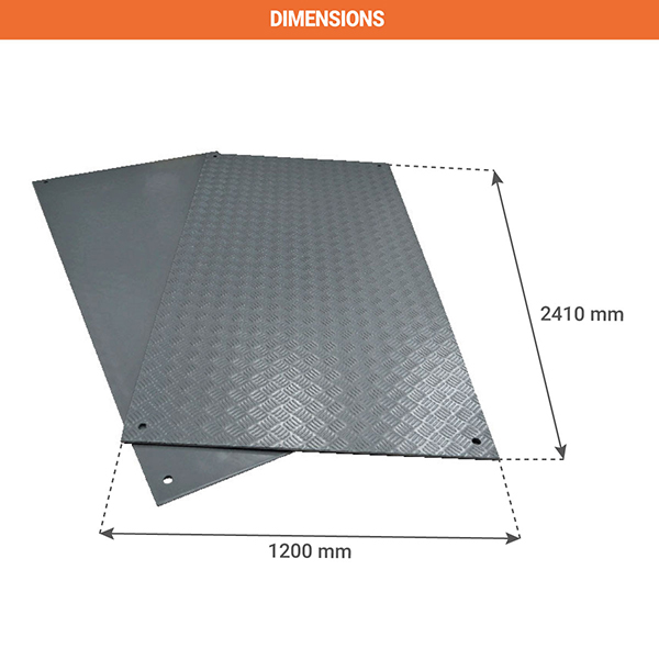 dimensions tapis protection 15 tonnes