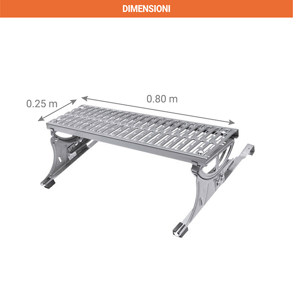dimensioni piattaforma di copertura 8927